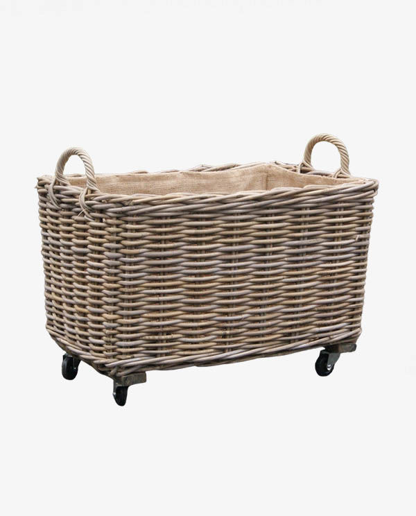 B 17120 , Kubu Grey Basket.